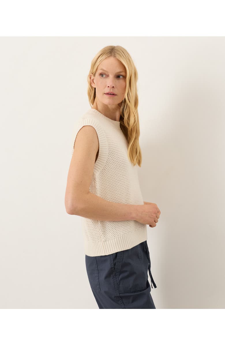 Pact Organic Cotton Shoreline Relaxed Shell, Alternate, color, Cream