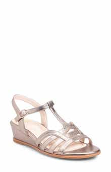 Scarlet Ankle Strap Wedge Sandal