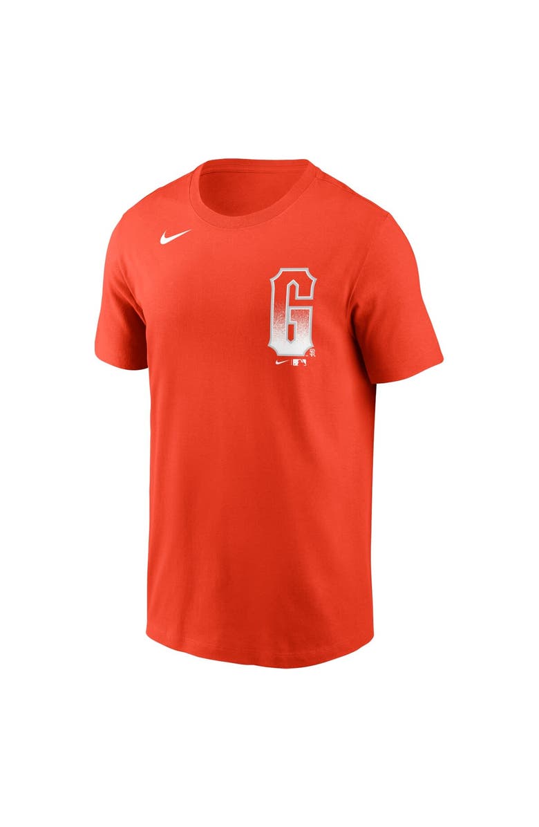 Nike Men's Nike Mike Yastrzemski Orange San Francisco Giants City Connect Name & Number T-Shirt, Alternate, color, 