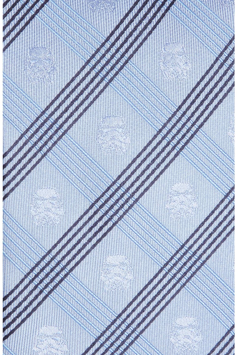 'Star Wars™ - Stormtrooper' Plaid Silk Tie, Alternate, color, BLUE