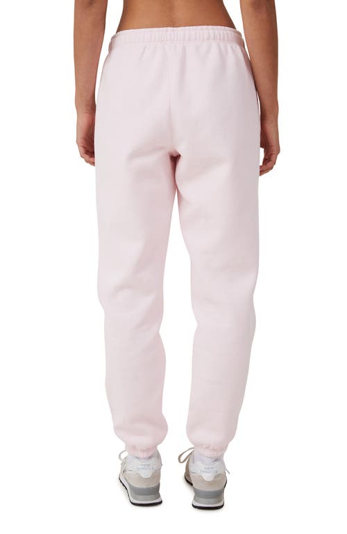 Cotton On Body Active Plush Essential Gym Sweatpant In Pink