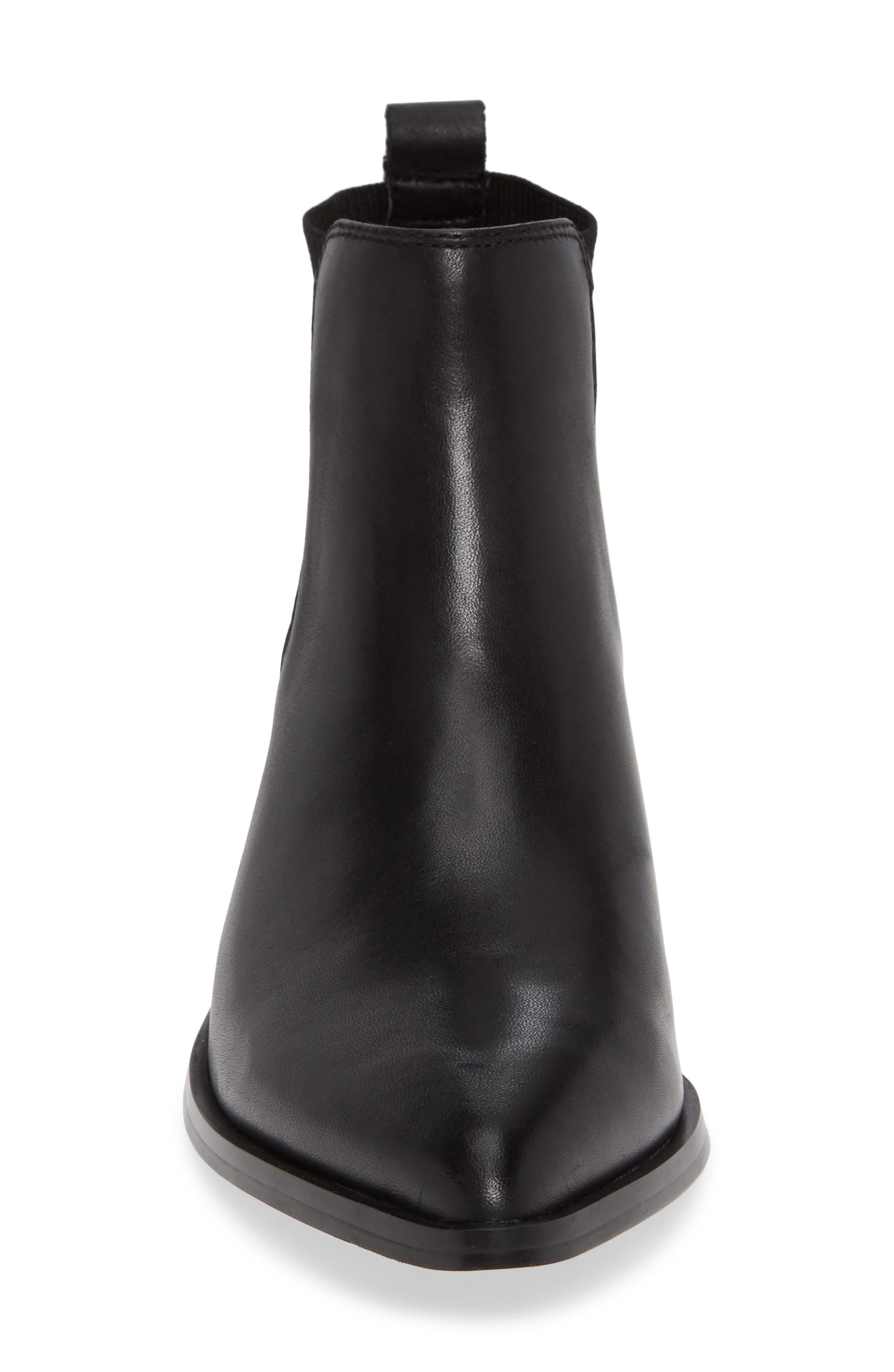 Jingle Bootie, Alternate, color, BLACK LEATHER