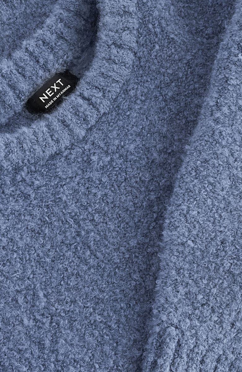 NEXT Kids' Oversize Bouclé Crewneck Sweater, Alternate, color, 