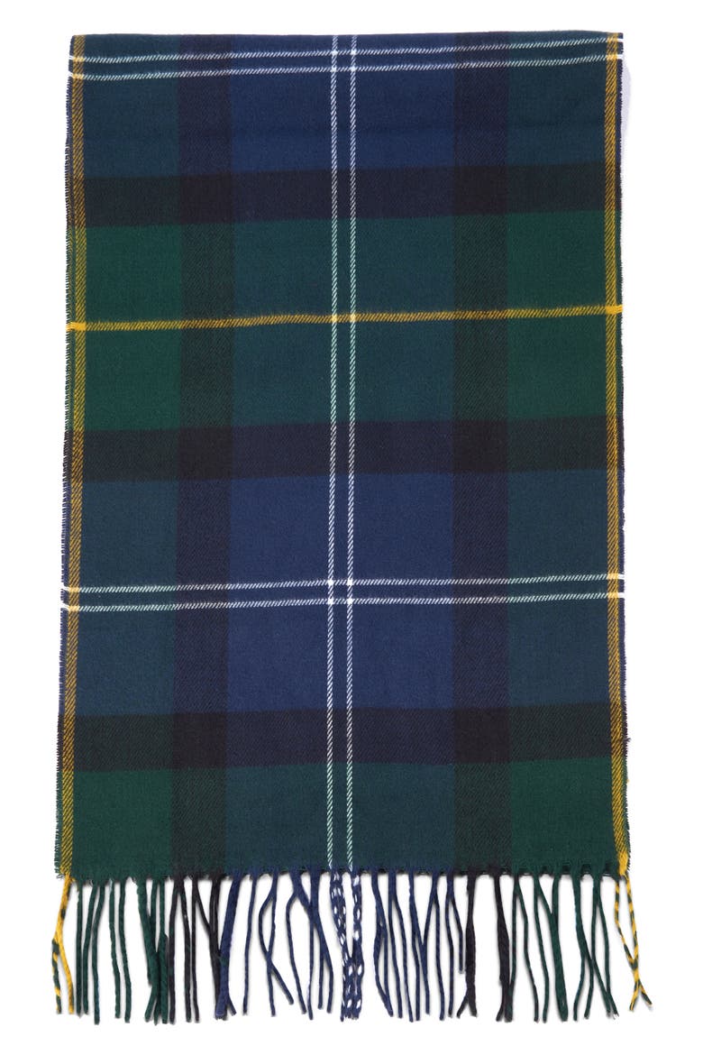 Galingale Tartan Scarf, Alternate, color, SEAWEED TARTAN
