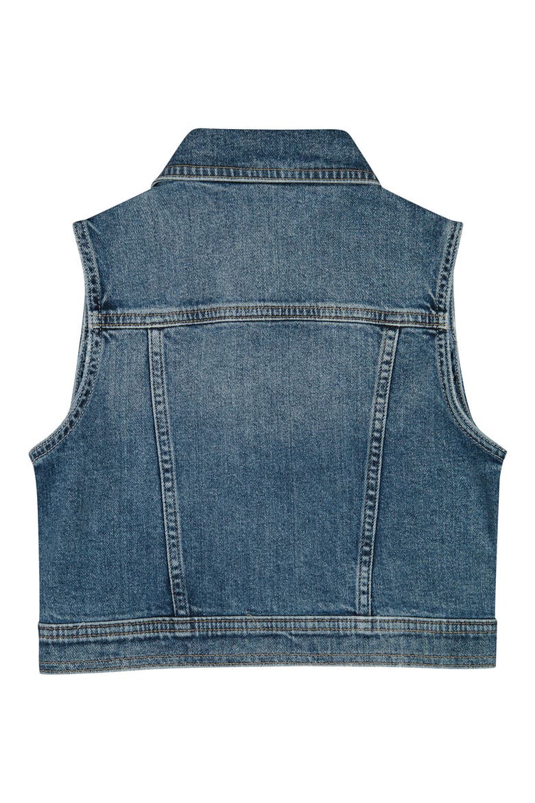 Kids' Manning Denim Vest, Alternate, color, LAKEWOOD