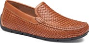 Johnston & Murphy Baldin Woven Moc Toe Driving Shoe