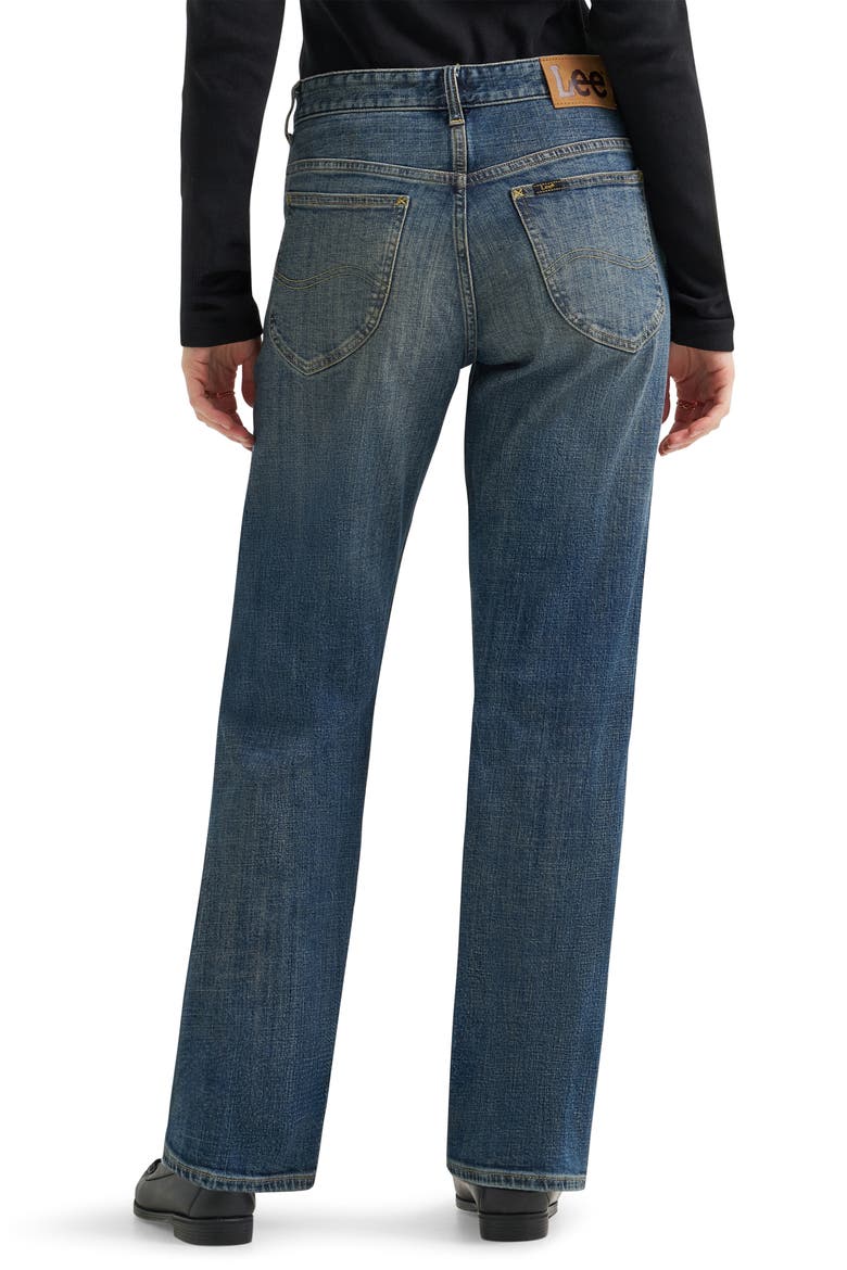 Rider Classic High Waist Straight Leg Jeans, Alternate, color, TAKE THE RISK
