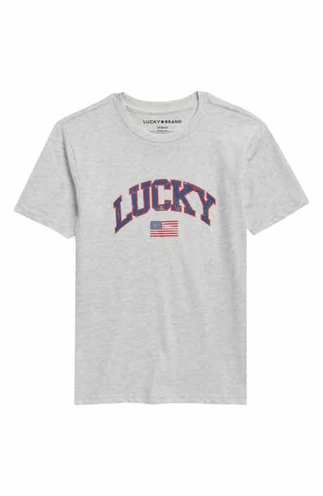Kids' Flag Logo Graphic T-Shirt