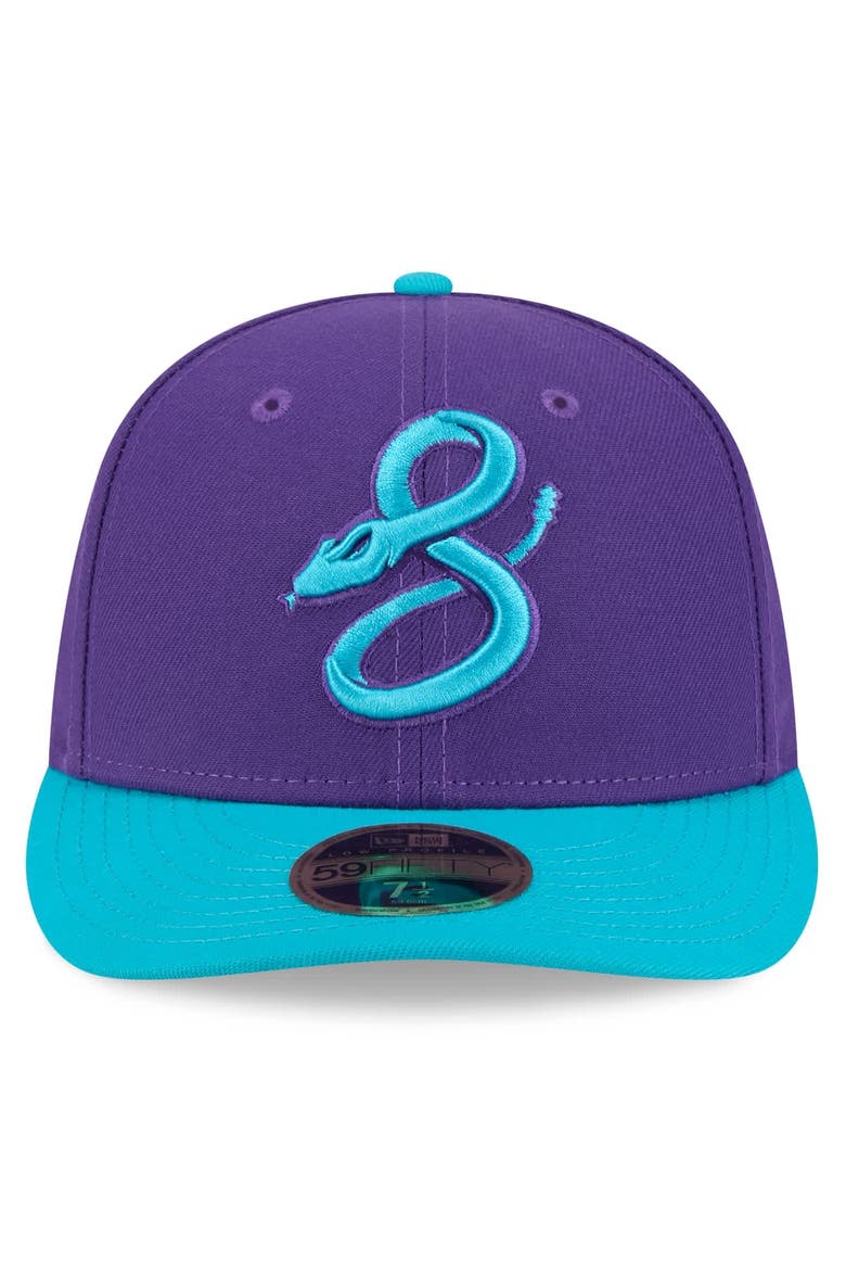 Men's New Era  Purple/Teal Arizona Diamondbacks 2025 City Connect Low Profile 59FIFTY Fitted Hat, Alternate, color, Purple