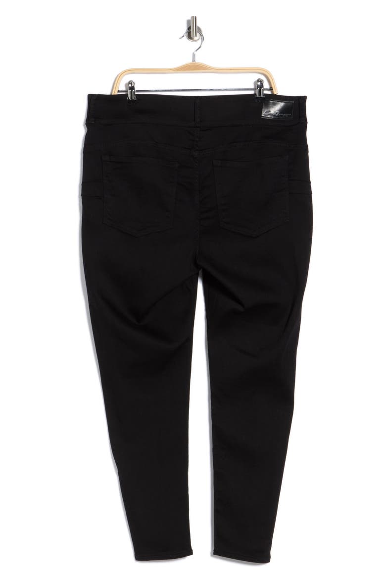 High Rise Skinny Jeans, Alternate, color, BLACK