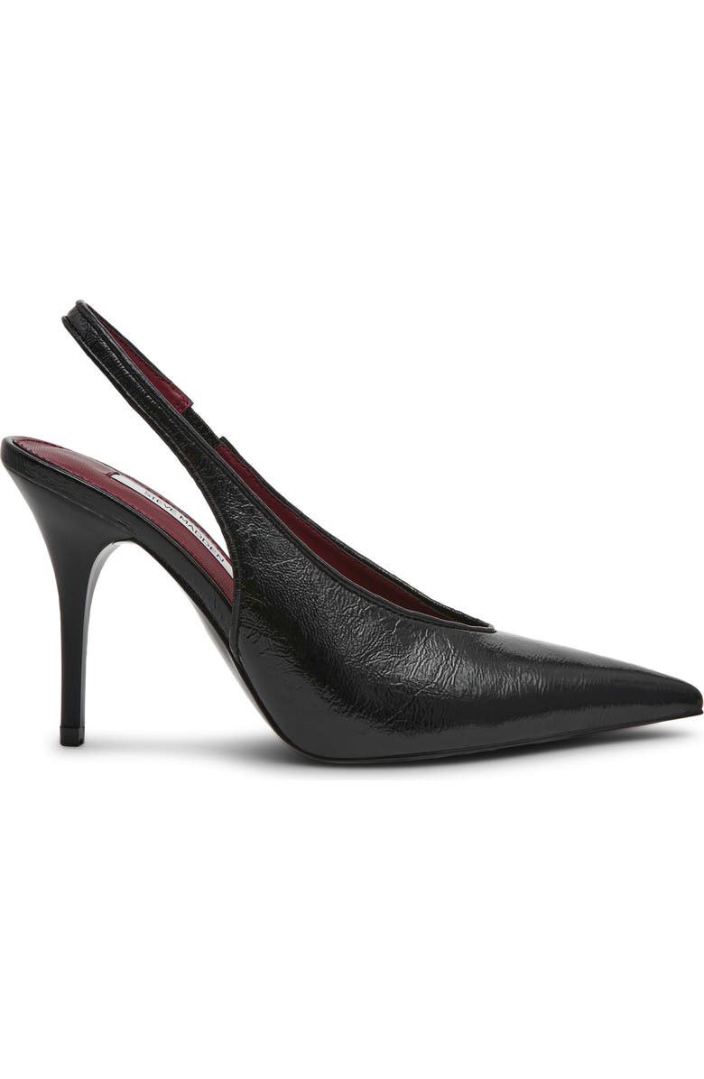 Steve Madden Andromeda Slingback Pumps, Alternate, color, Black Leather