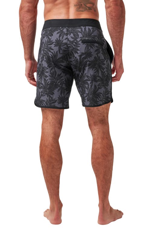 Travismathew No Wake Zone Board Shorts In Black