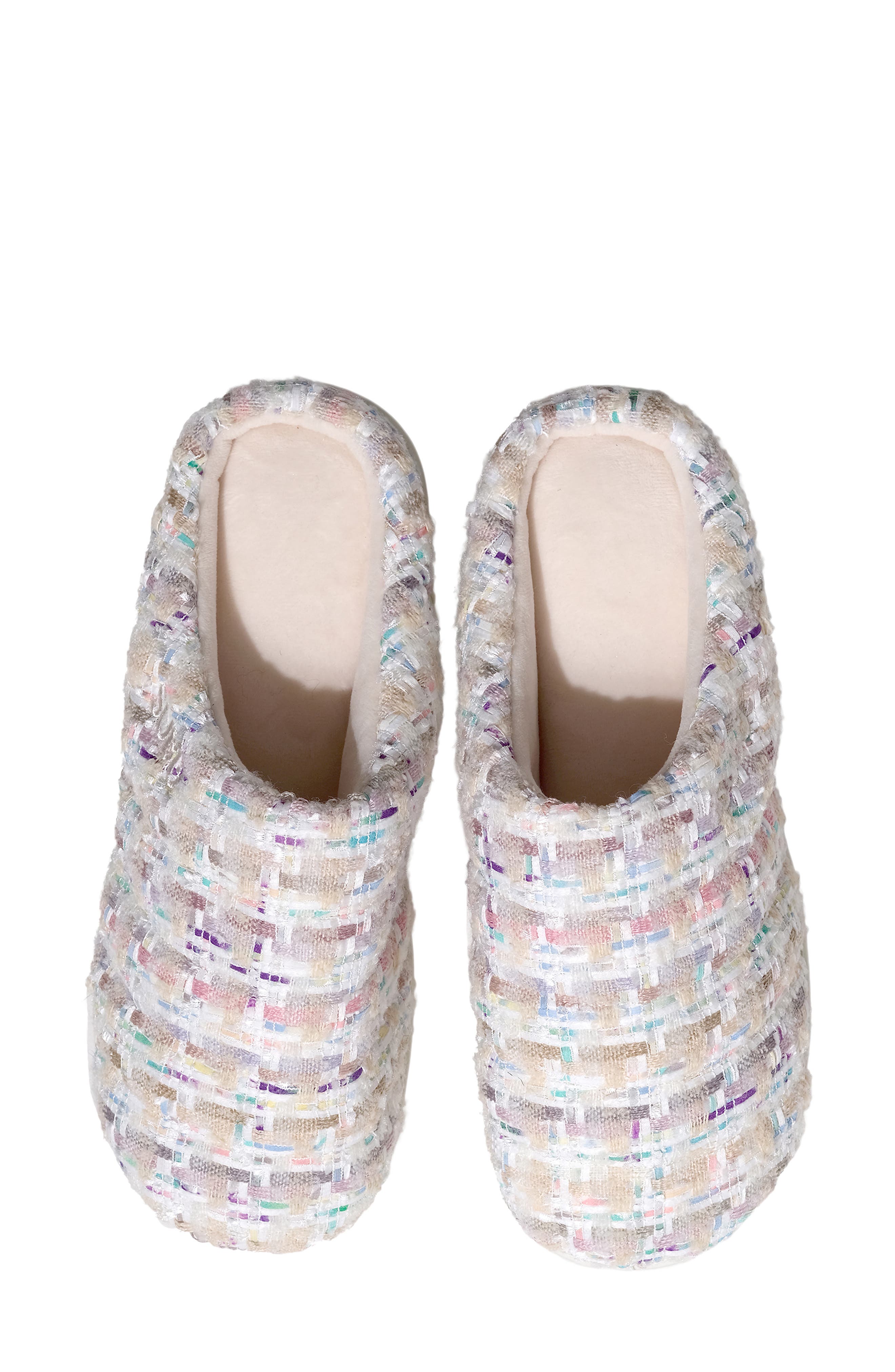 SUBU Gender Inclusive Indoor/Outdoor Puffer Slipper, Alternate, color, Cloudbow