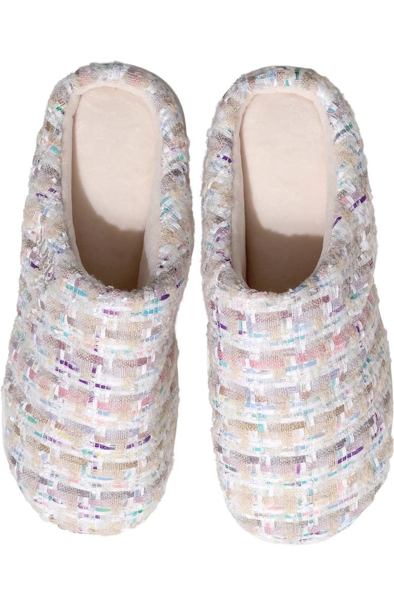 SUBU Gender Inclusive Indoor/Outdoor Puffer Slipper, Alternate, color, Cloudbow