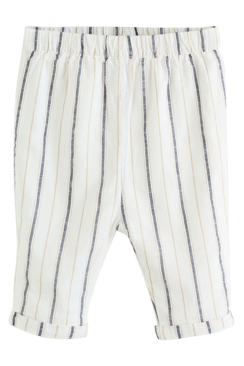 Cotton Blend Sweater & Stripe Pants Set, Alternate, color, NEUTRAL