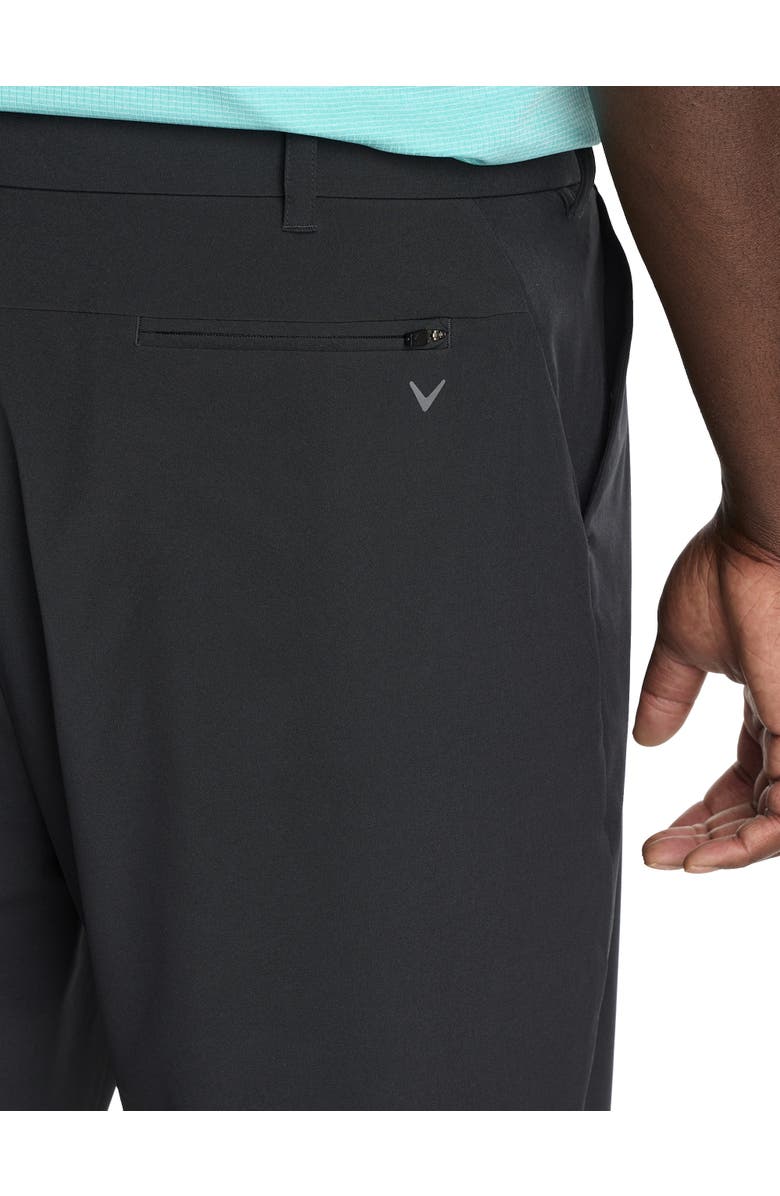 Callaway Big & Tall Flat-Front Golf Pants, Alternate, color, Caviar