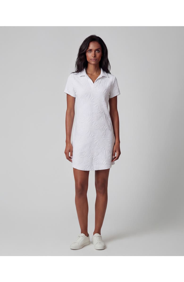 Lords of Harlech Womens Terry Toweling Dress, Main, color, White