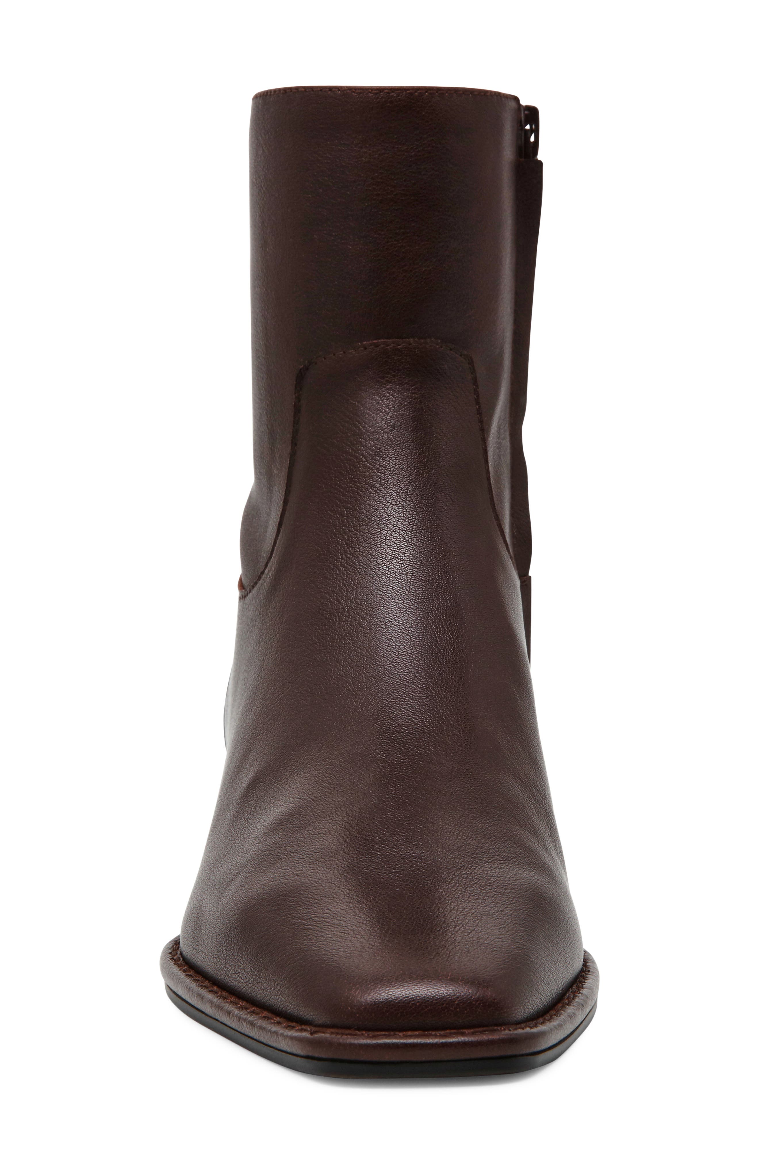 Define Block Heel Bootie, Alternate, color, BURGUNDY LEATHER