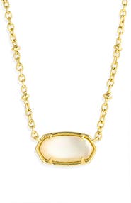 Kendra Scott Elisa Mother-of-Pearl Pendant Necklace