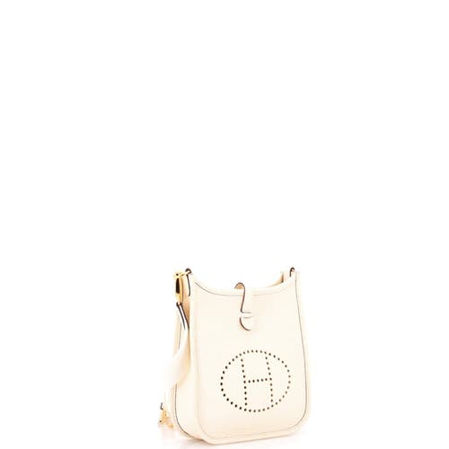 Pre-owned Hermes Hermes Evelyne Bag Gen Iii Clemence Tpm In Brown