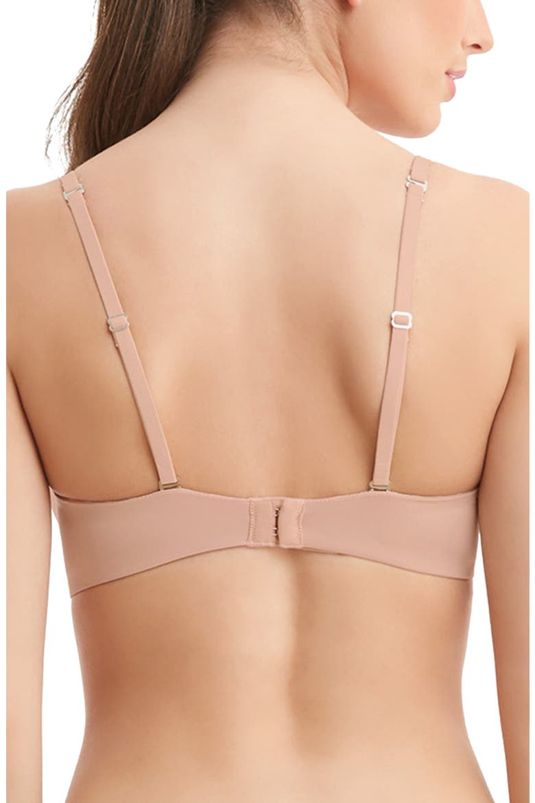 Allure Light Push-Up Bra, Alternate, color, SAND