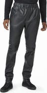 PAIGE Snider Lambskin Leather Pants