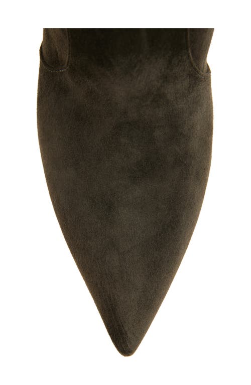 Gianvito Rossi Hansen Pointed Toe Boot In Green