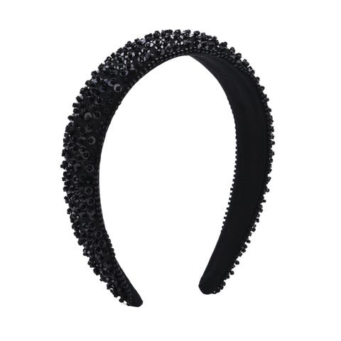 Sparkling Sequined Padded Headband