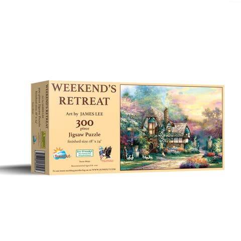 Weekend Retreat 300 piece Jigsaw Puzzle for Adults