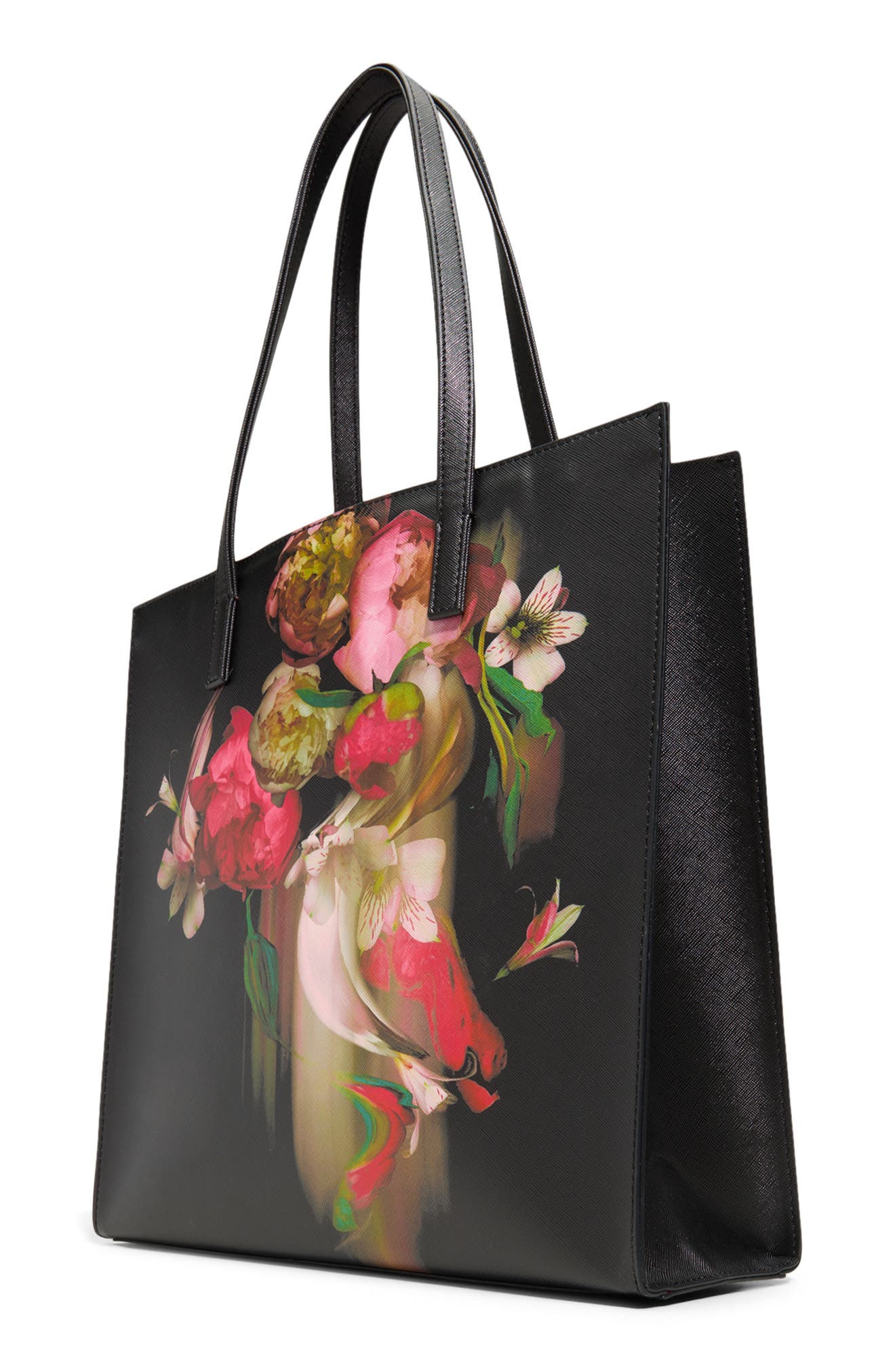 Ted Baker Soocon Floral Print Tote, Alternate, color, Winter Glow Epi Synthetic Epi