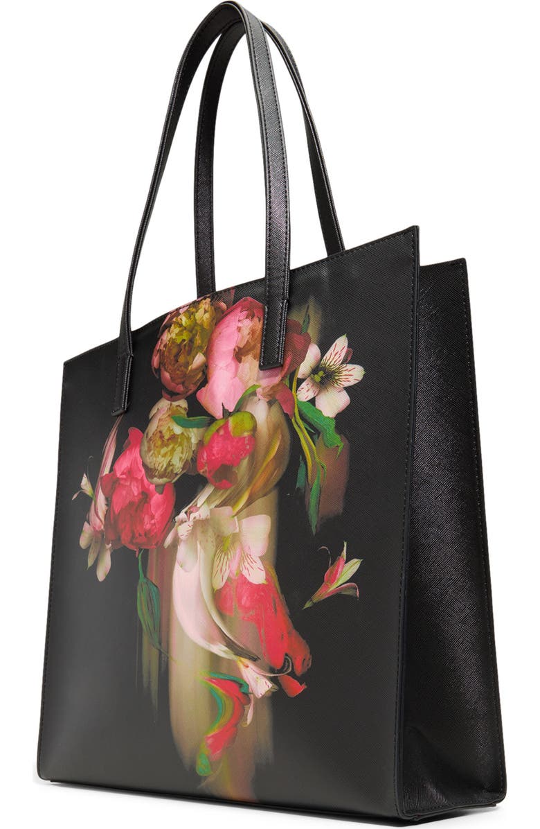 Ted Baker Soocon Floral Print Tote, Alternate, color, Winter Glow Epi Synthetic Epi