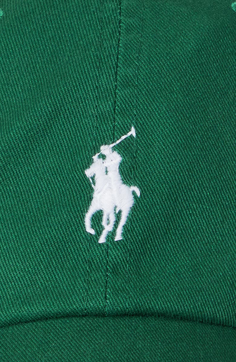 Polo Ralph Lauren The Iconic Cotton Chino Adjustable Ball Cap, Alternate, color, New Forest
