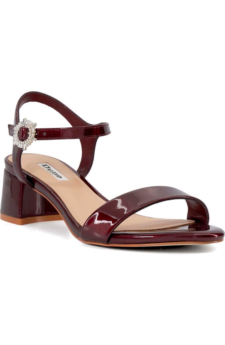 Dune London Measure Ankle Strap Sandal, Main, color,