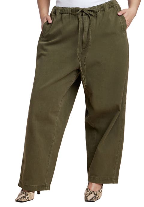 Adjustable Drawstring Casual Pant (Plus)