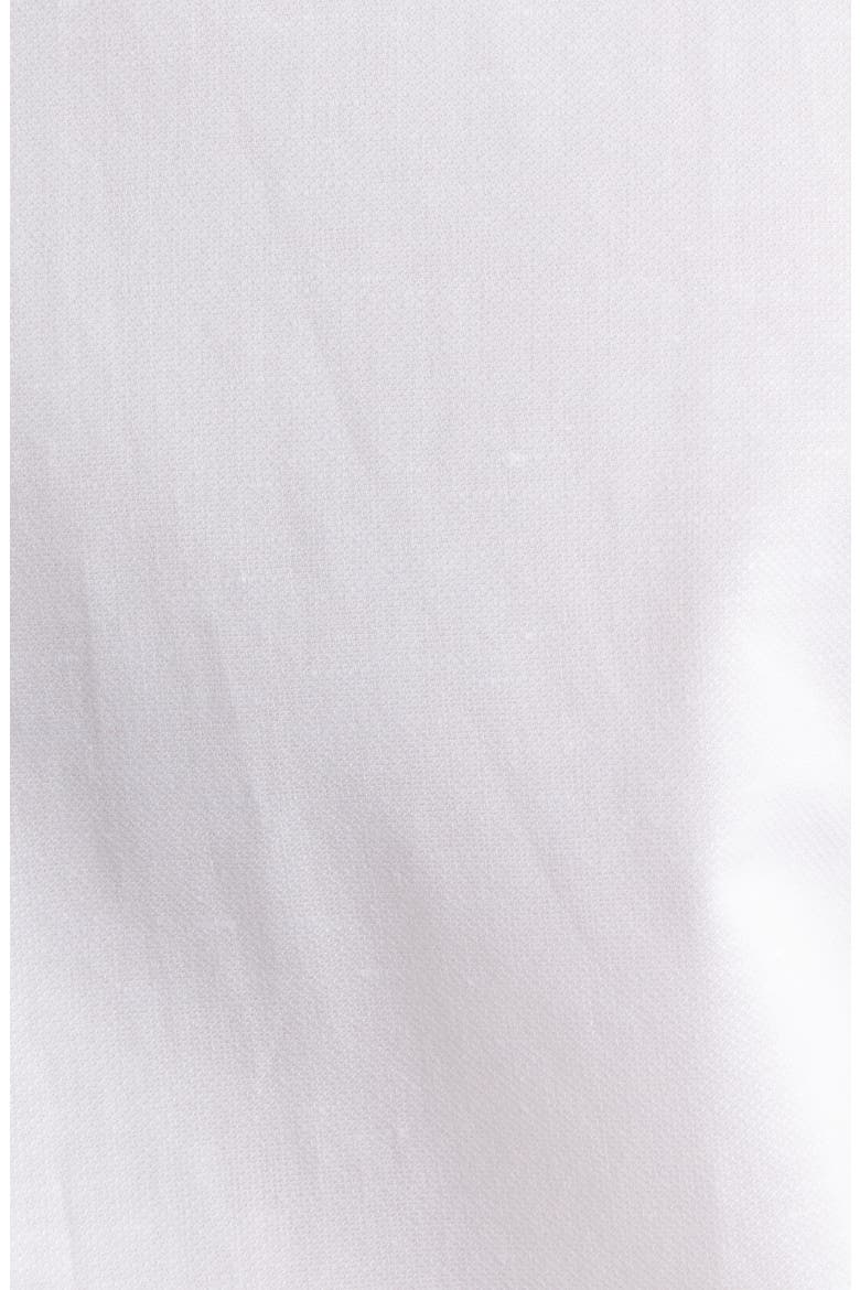 Danforth Stretch Cotton & Linen Blend Dress Shirt, Alternate, color, WHITE