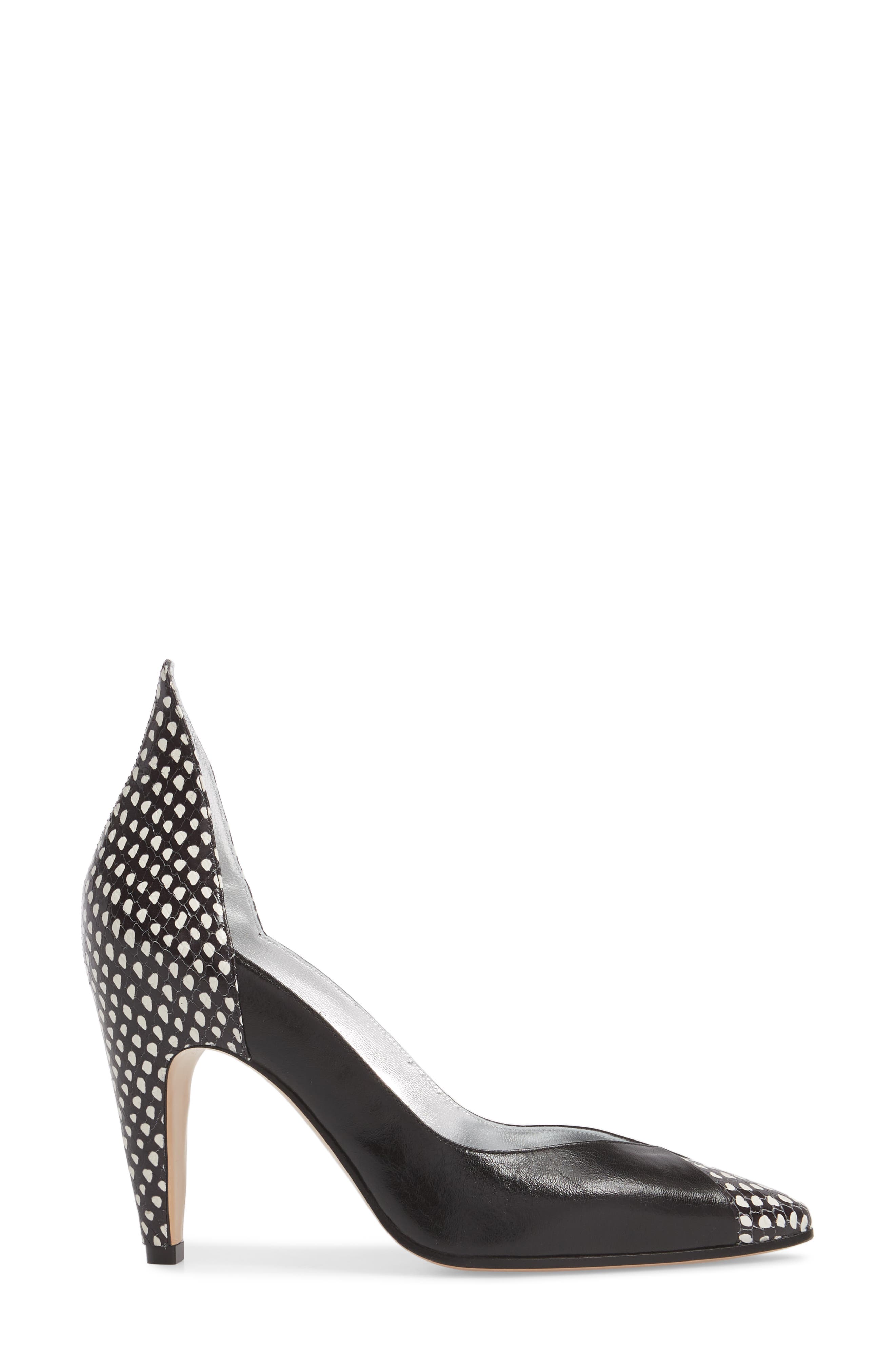 Givenchy Kangaroo Leather Pointy Toe Pump, Alternate, color, 