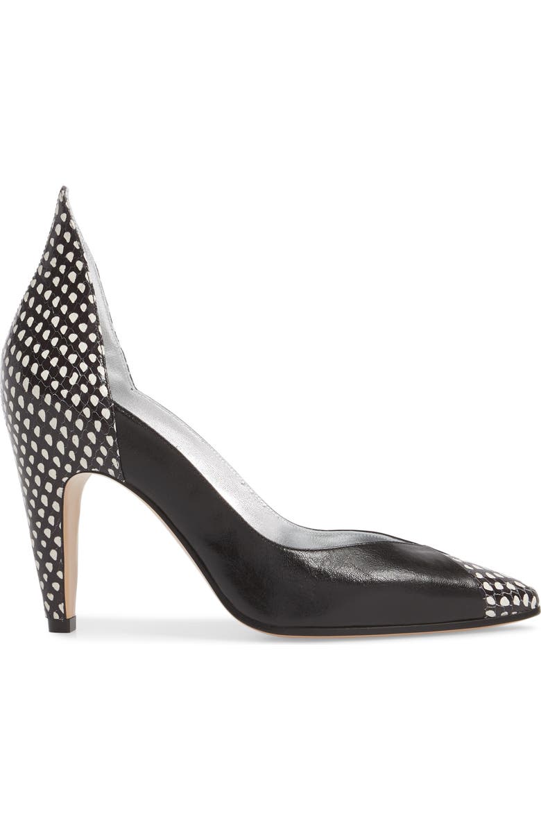 Givenchy Kangaroo Leather Pointy Toe Pump, Alternate, color,