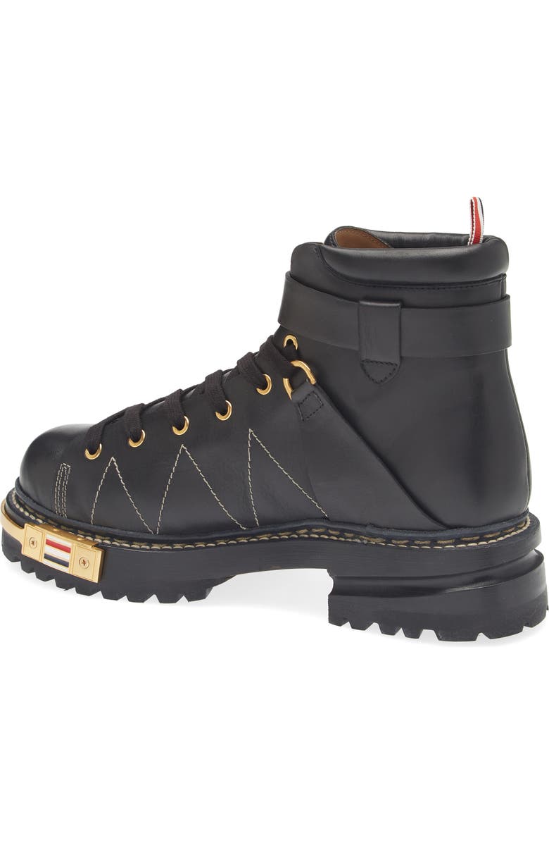 Thom Browne Hiking Boot, Alternate, color, Black