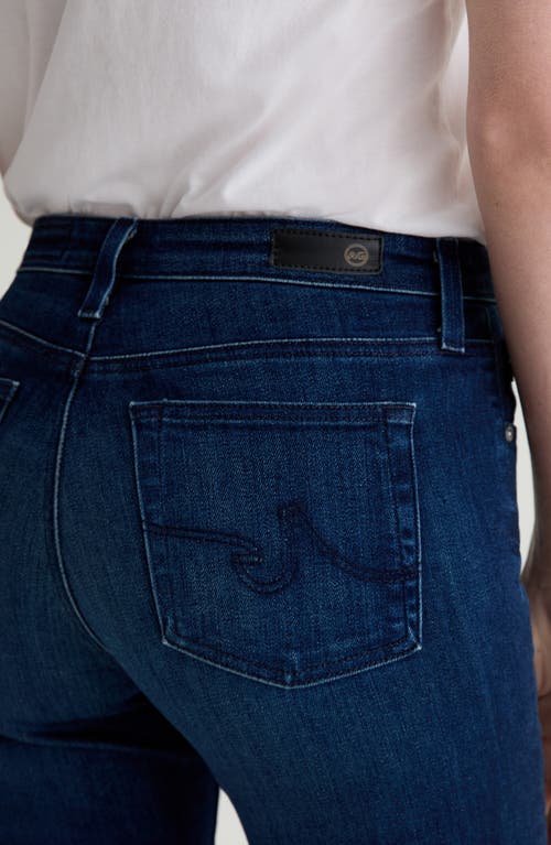 Ag Farrah High Waist Bootcut Jeans In Blue