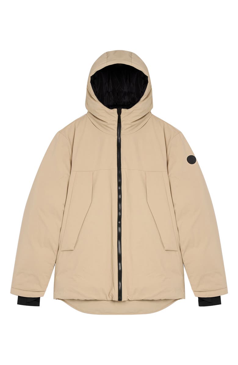 Noize Hans Mid Length Hooded Parka, Alternate, color, Taupe