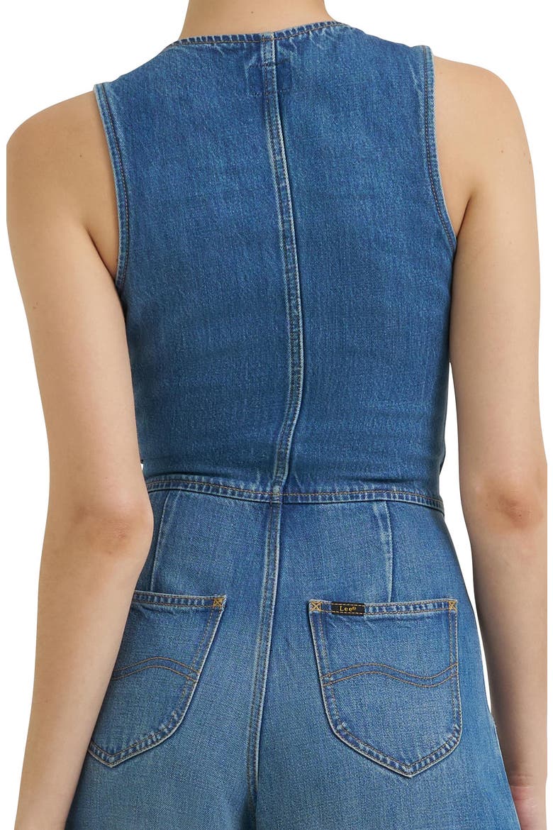 Dapper Wide Leg Jumpsuit, Alternate, color, TORRENTIAL