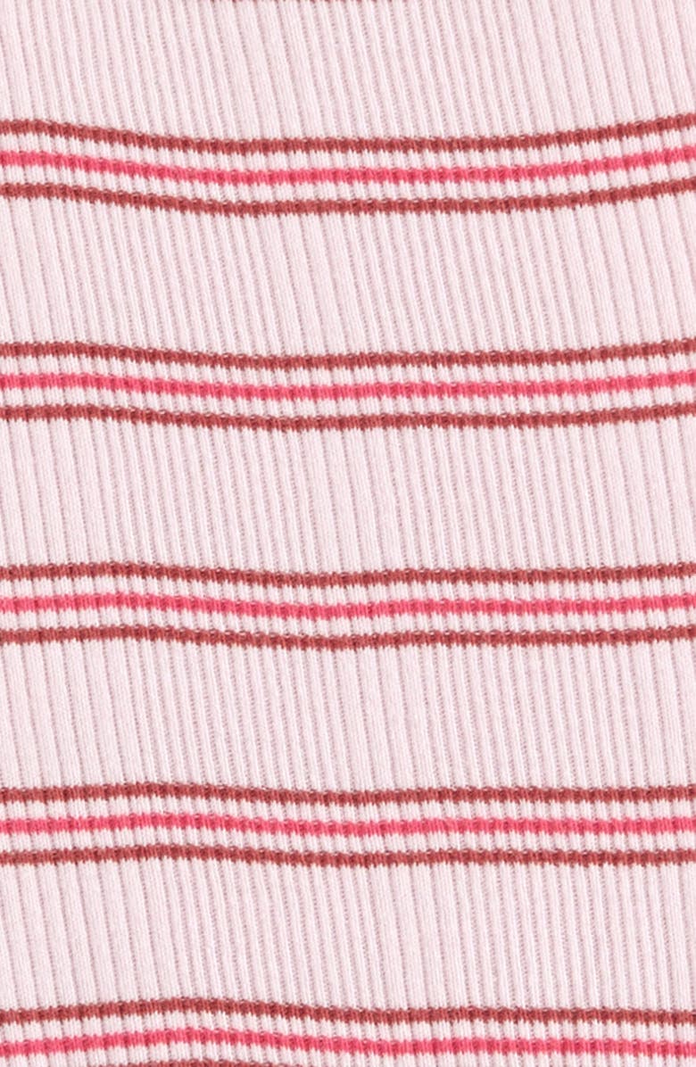 Tucker + Tate Kids' Cutout Cotton Rib Dress, Alternate, color, Pink Shade Liam Stripe
