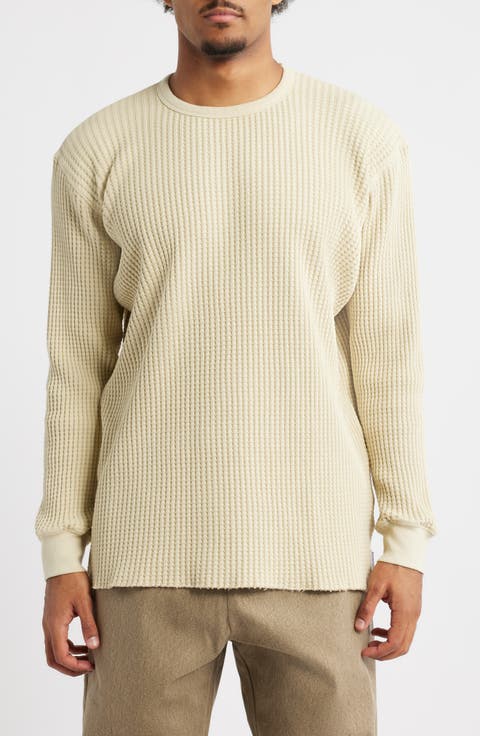 Thermal Knit Long Sleeve T-Shirt