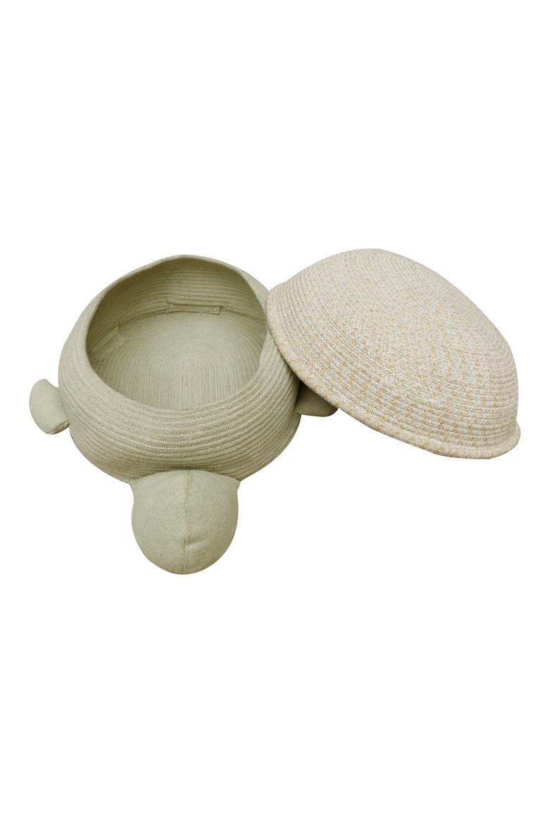 Mama Turtle Basket, Alternate, color, OLIVE IVORY NATURAL HONEY