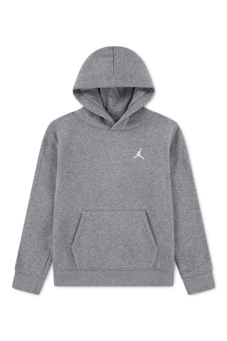 Kids' Brooklyn Hoodie, Main, color, CARBON HEATHER