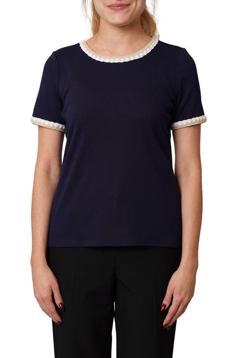 Stitched Crewneck T-Shirt