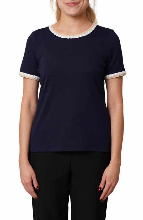Stitched Crewneck T-Shirt