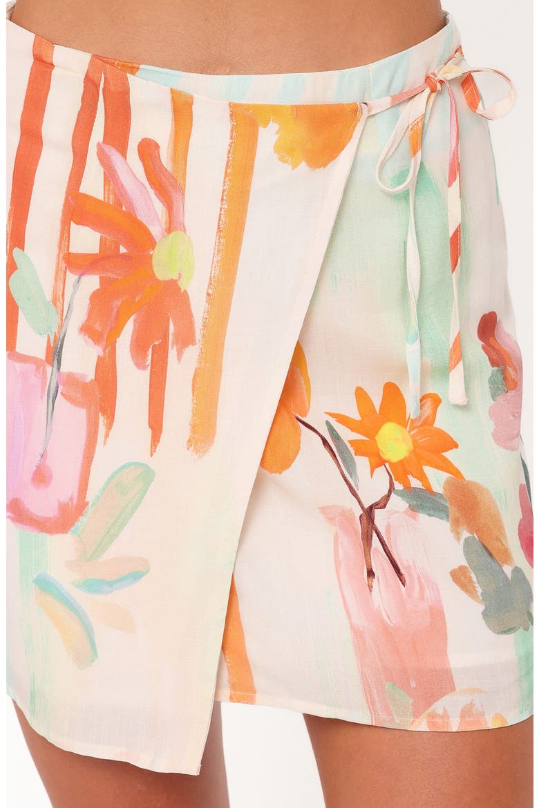 Siena Wrap Skirt, Alternate, color, BLUE ALFRESCO FLORAL