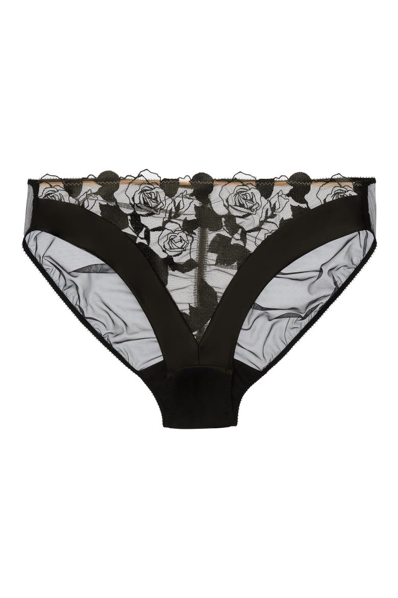 Rosabelle Bikini, Alternate, color, BLACK