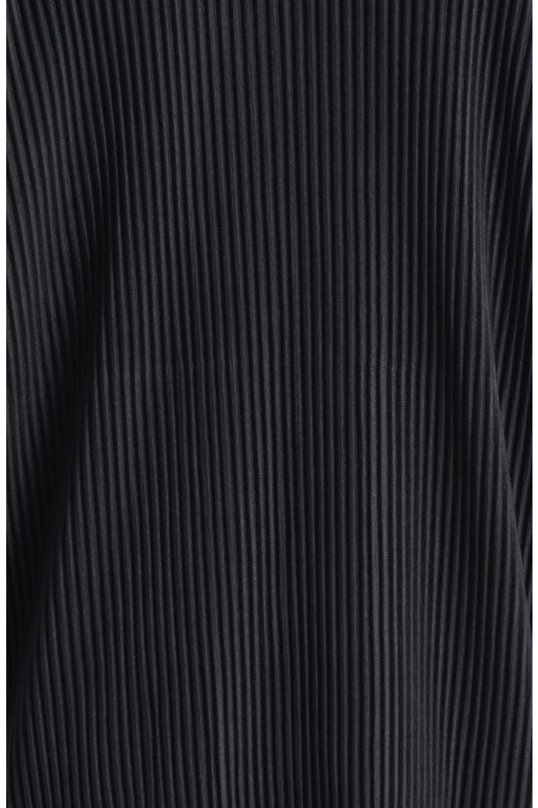 Monthly Colors February Pleated Hooded Jacket, Alternate, color, BLACK